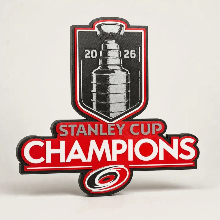 Carolina Hurricanes Stanley Cup champions sign